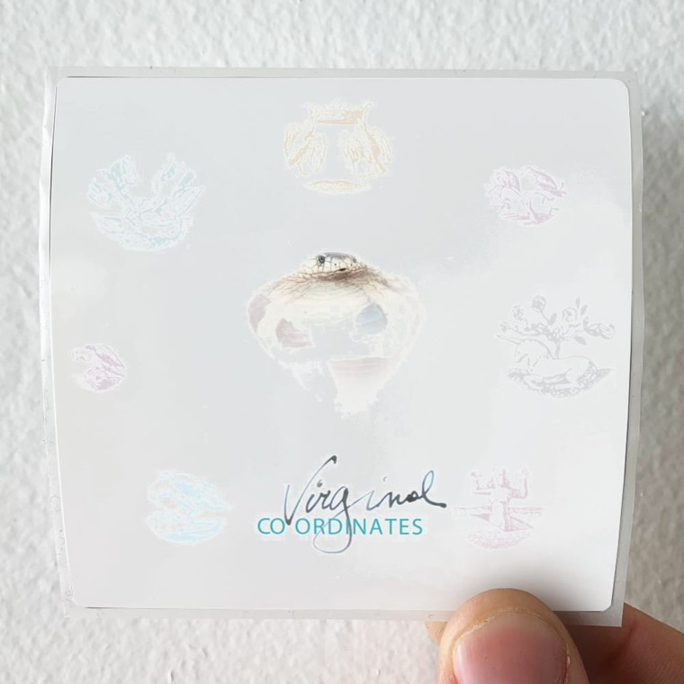 Eyvind Kang Virginal Co Ordinates Album Cover Sticker