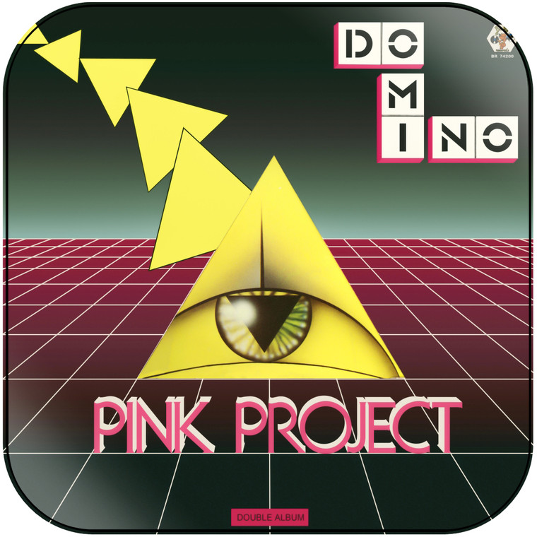 Pink Project Domino Album Cover Sticker Album Cover Sticker