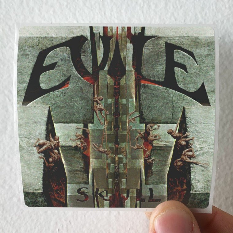 Evile Skull Album Cover Sticker