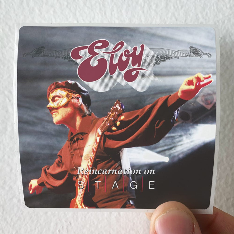 Eloy Reincarnation On Stage Album Cover Sticker