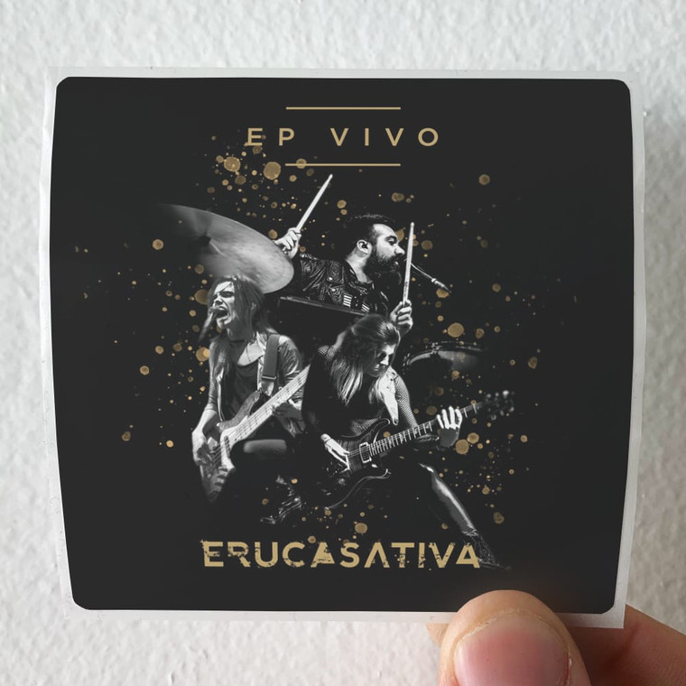 Eruca Sativa Ep Vivo Album Cover Sticker