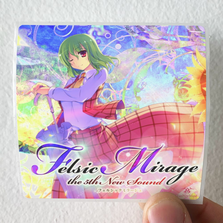 EastNewSound Felsic Mirage Album Cover Sticker