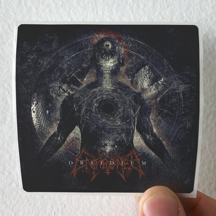 Enthroned Obsidium Album Cover Sticker