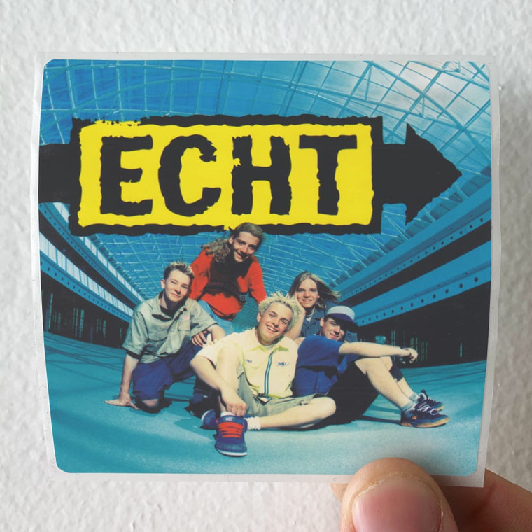 Echt Echt Album Cover Sticker
