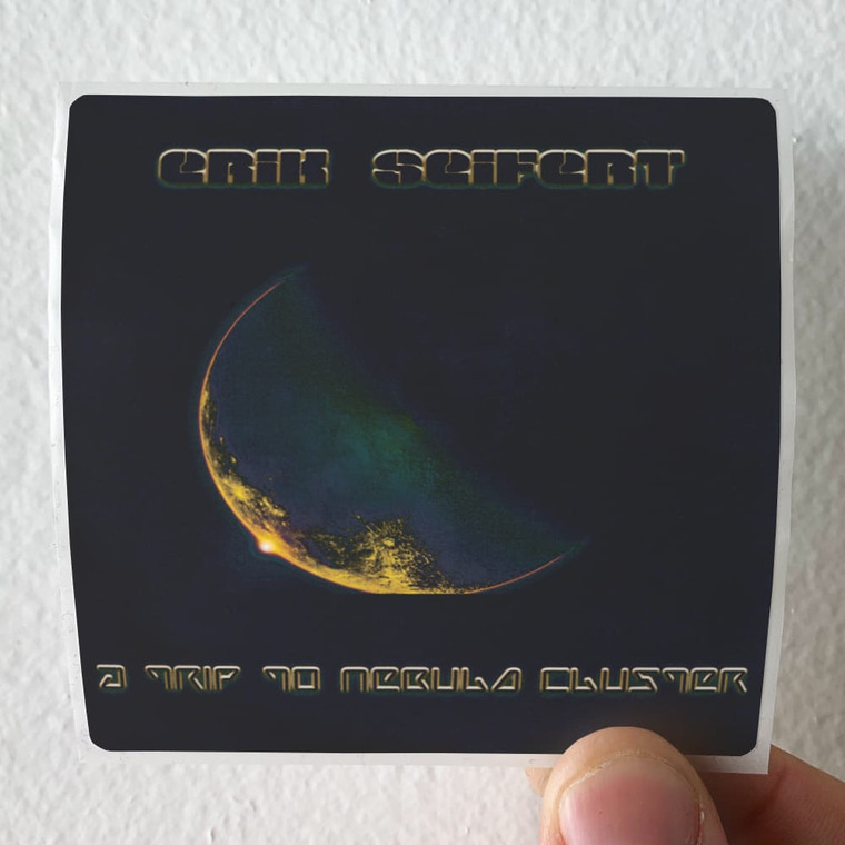 Erik Seifert A Trip To Nebula Cluster Album Cover Sticker