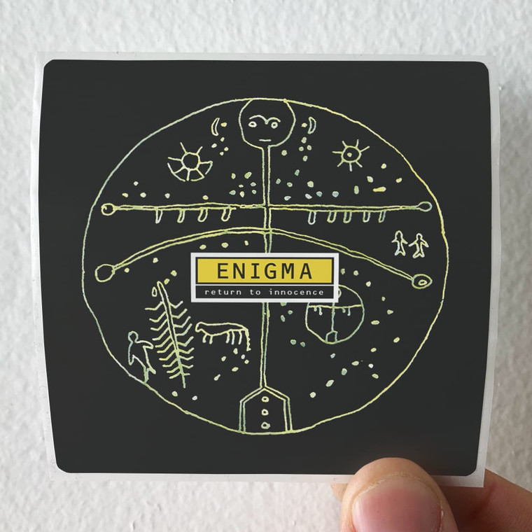 Enigma Return To Innocence Album Cover Sticker