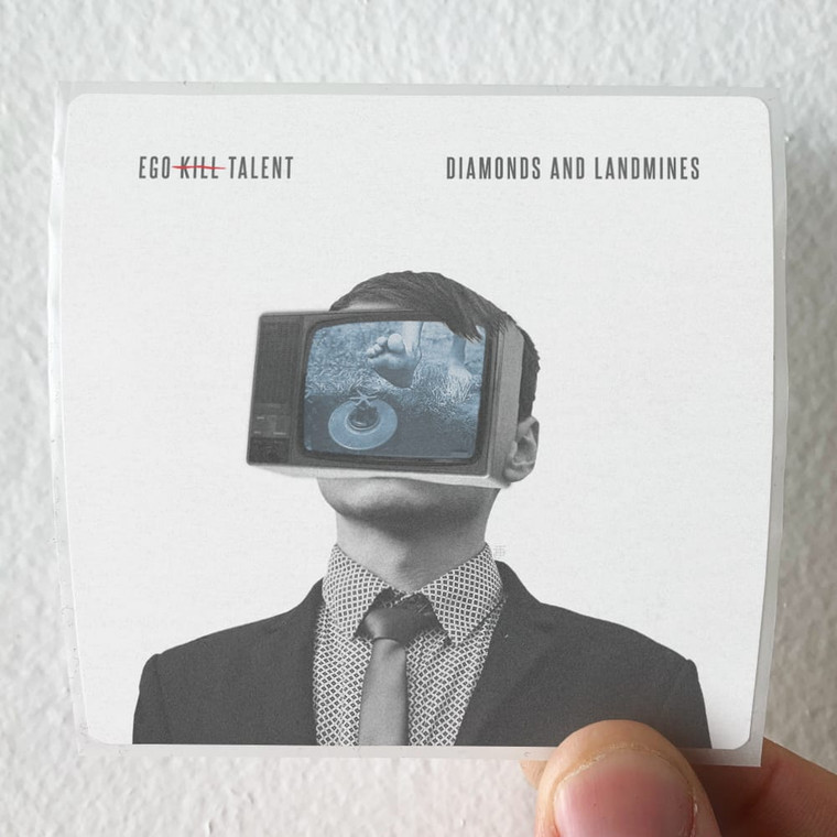 Ego Kill Talent Diamonds And Landmines Album Cover Sticker