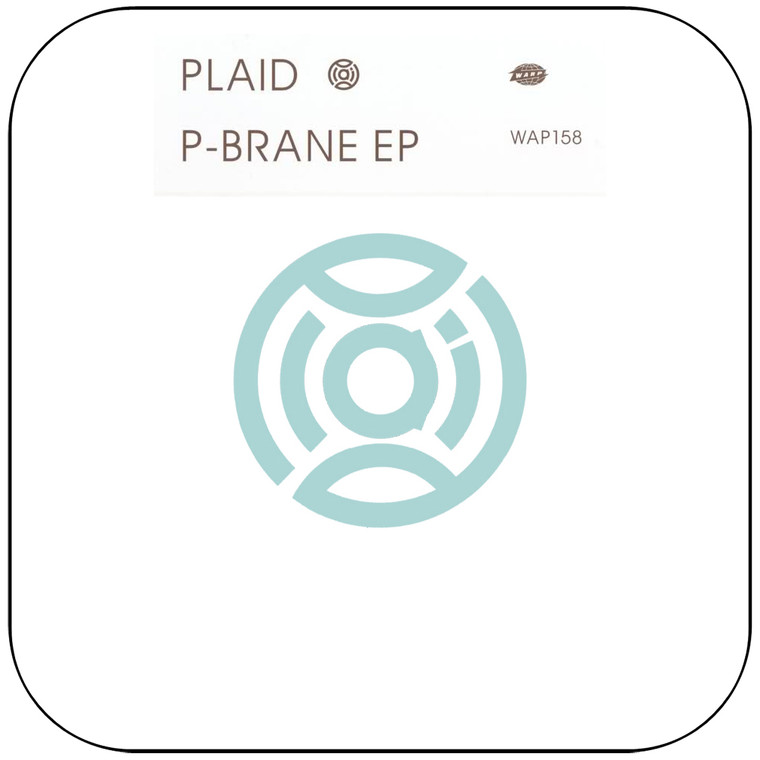 Plaid P Brane Ep Album Cover Sticker Album Cover Sticker