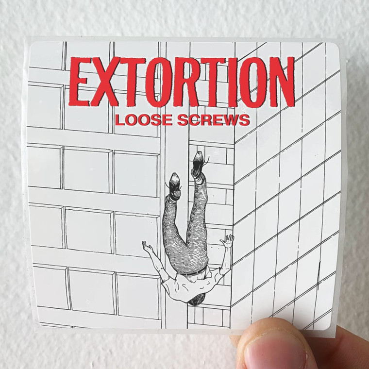 Extortion Loose Screws Album Cover Sticker