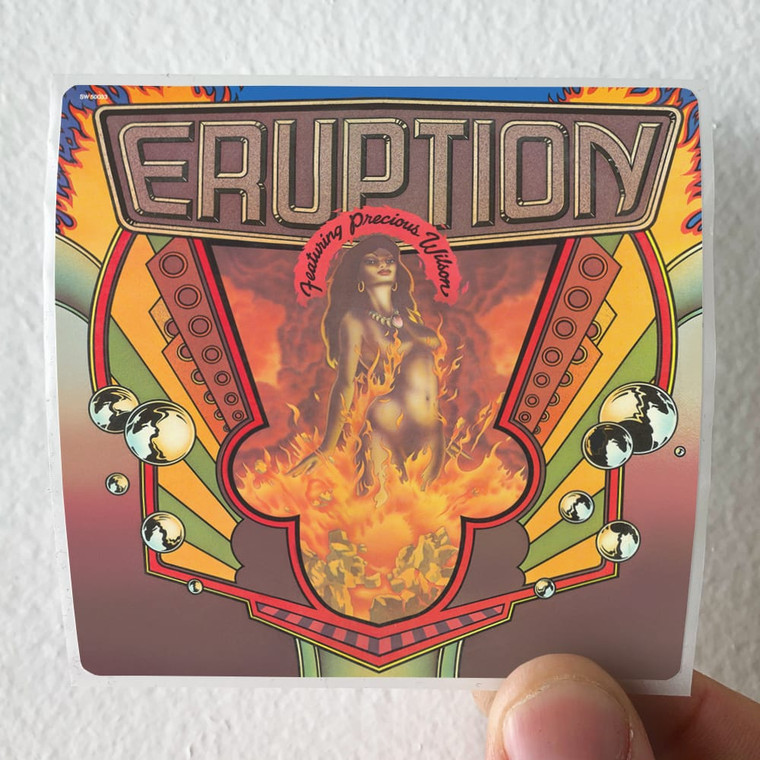 Eruption Eruption 1 Album Cover Sticker