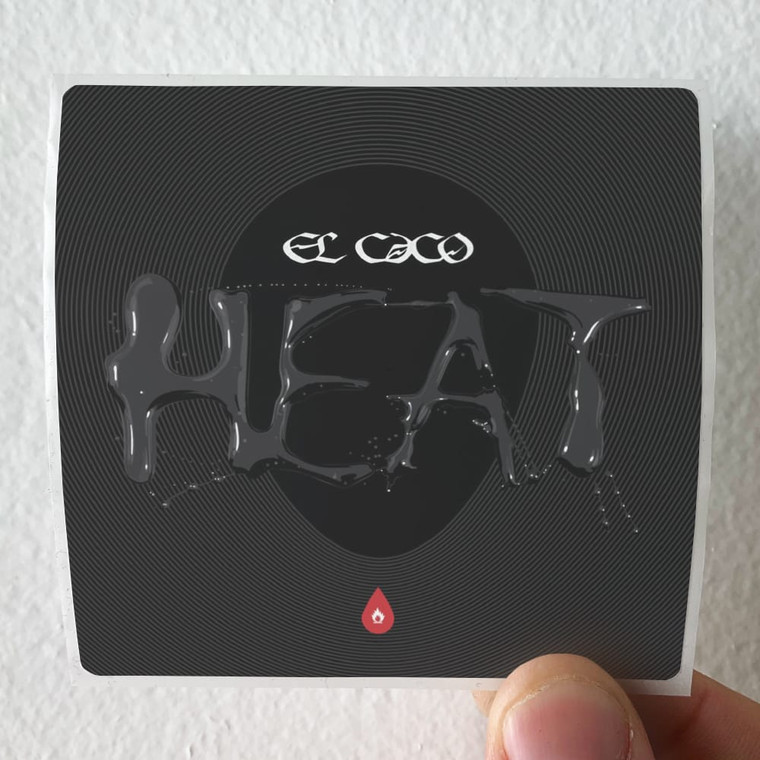 El Caco Heat Album Cover Sticker El Caco Heat Album Cover Sticker