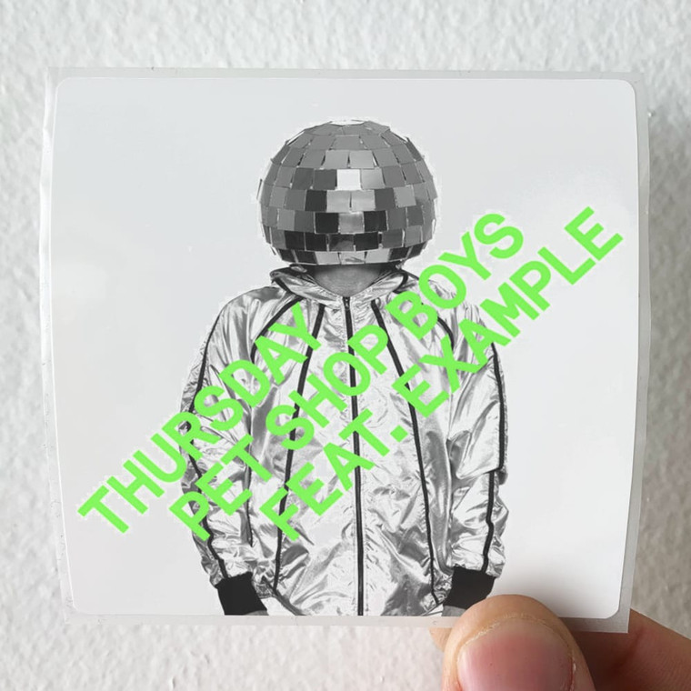 Example Thursday Album Cover Sticker