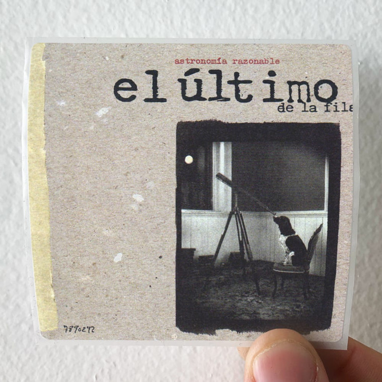 El eltimo de la Fila Astronoma Razonable 1 Album Cover Sticker