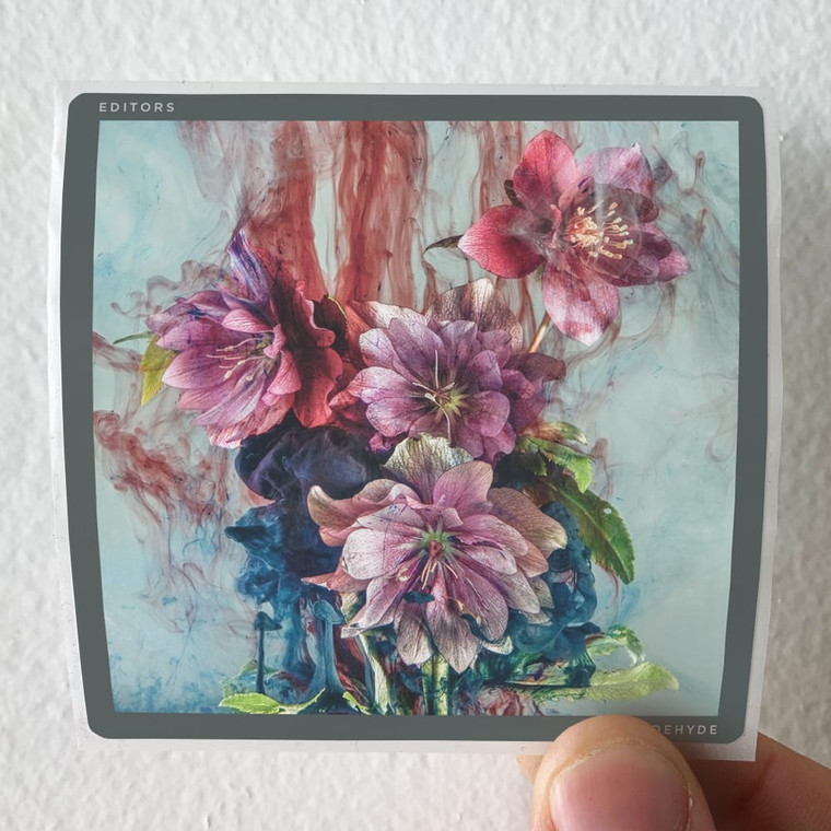 Editors Formaldehyde Album Cover Sticker Editors Formaldehyde Album Cover Sticker