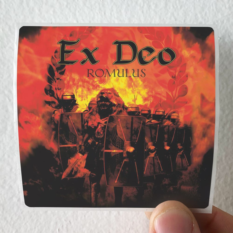 Ex Deo Romulus Album Cover Sticker Ex Deo Romulus Album Cover Sticker
