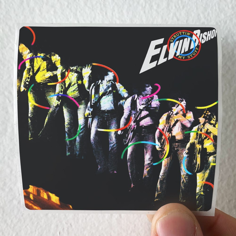 Elvin Bishop Struttin My Stuff Album Cover Sticker