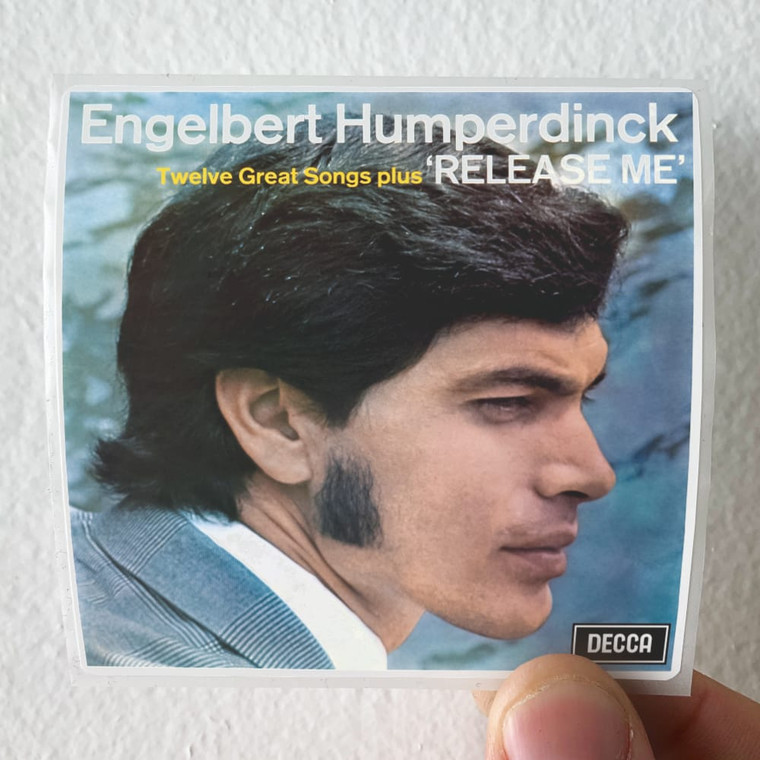 Engelbert Humperdinck Release Me Album Cover Sticker