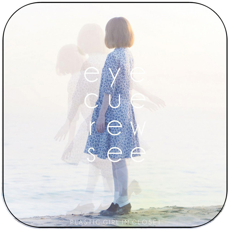 PLASTIC GIRL IN CLOSET Eye Cue Rew See Album Cover Sticker Album Cover Sticker