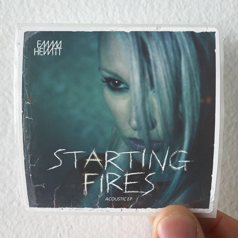 Emma Hewitt Starting Fires Acoustic Ep Album Cover Sticker
