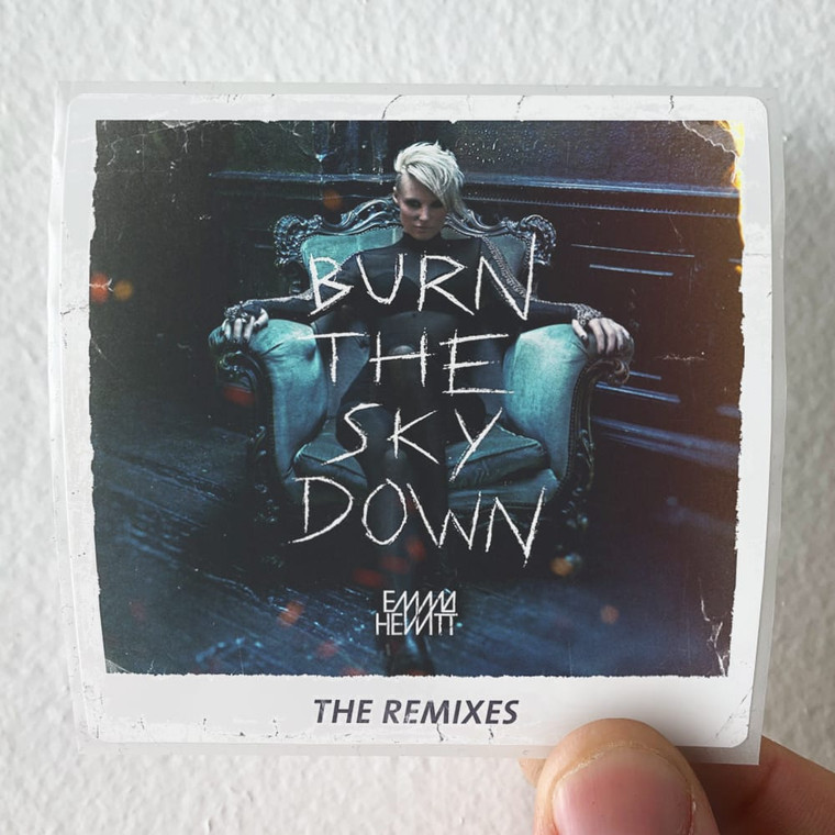 Emma Hewitt Burn The Sky Down 1 Album Cover Sticker