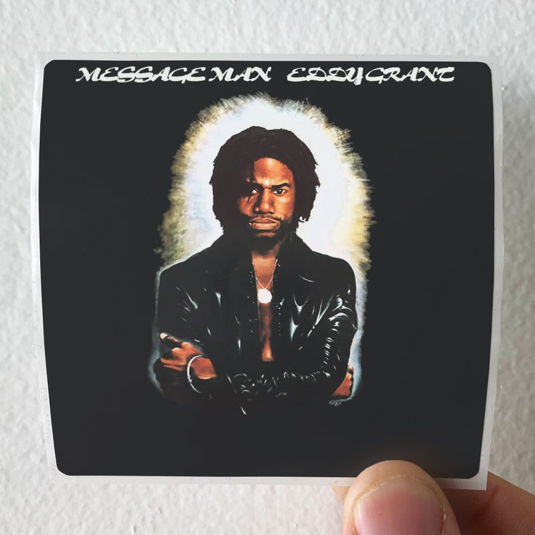 Eddy Grant Message Man Album Cover Sticker