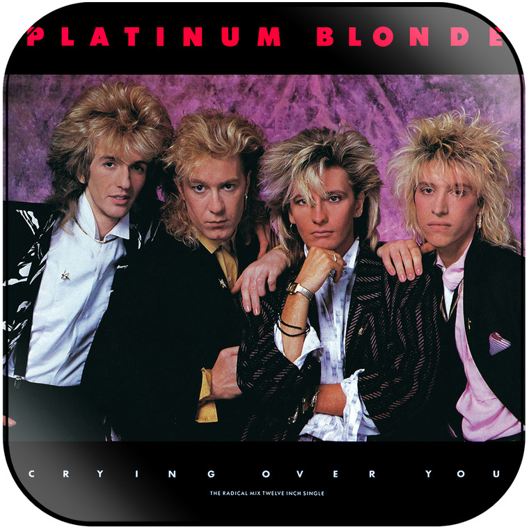 Platinum Blonde Crying Over You Album Cover Sticker Album Cover Sticker