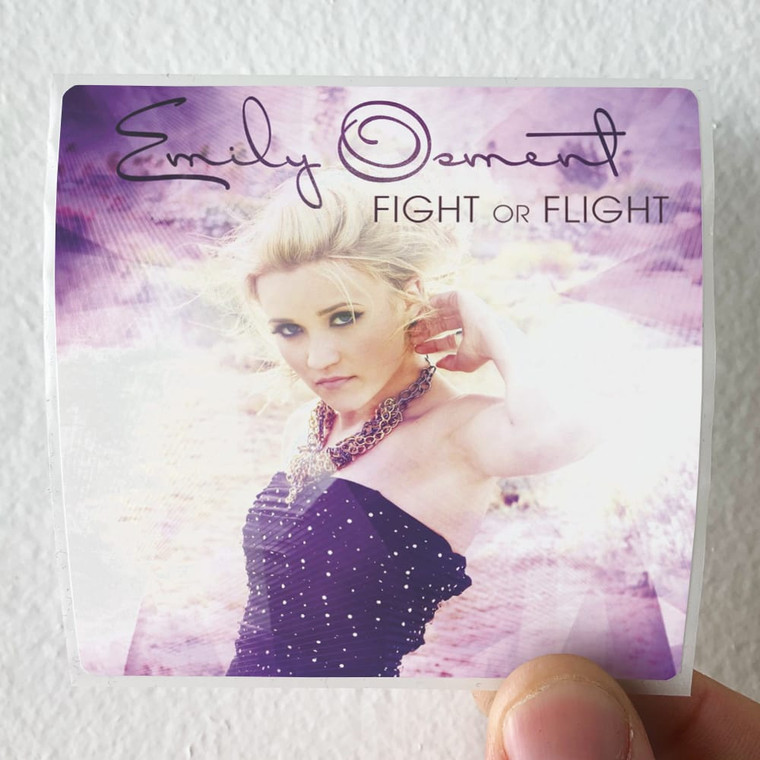 Emily Osment Fight Or Flight Album Cover Sticker