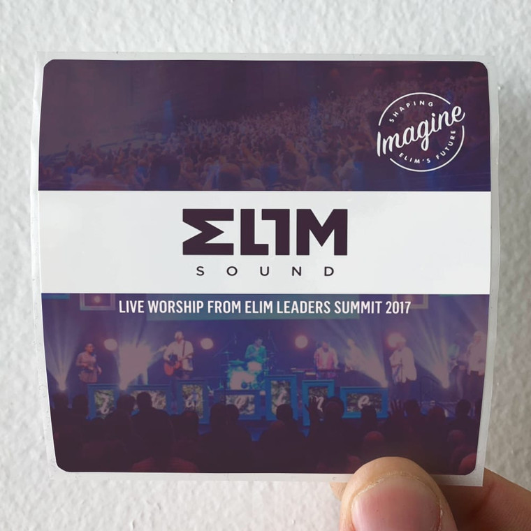 Elim Sound Live Worship From Elim Leaders Summit 2017 Album Cover Sticker