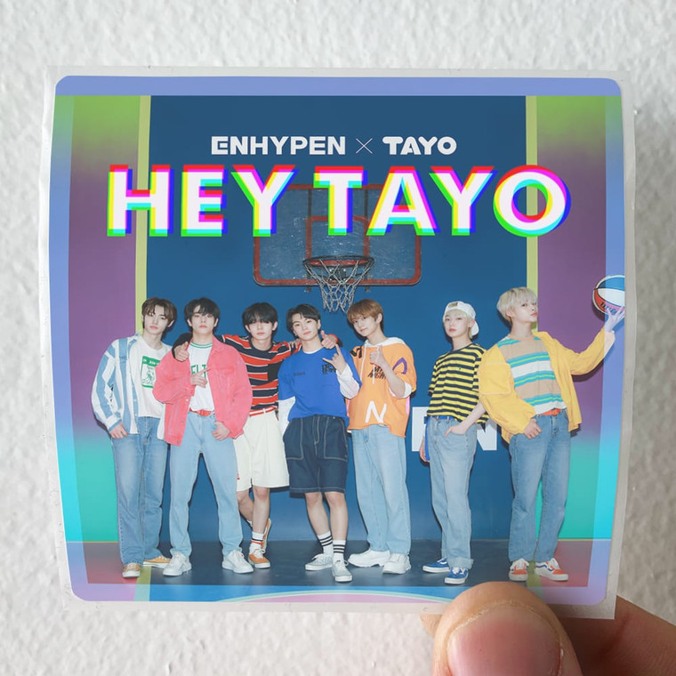 ENHYPEN Hey Tayo Album Cover Sticker ENHYPEN Hey Tayo Album Cover Sticker