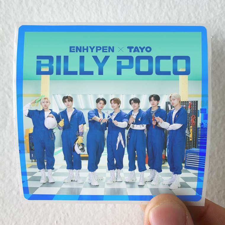 ENHYPEN Billy Poco Album Cover Sticker ENHYPEN Billy Poco Album Cover Sticker