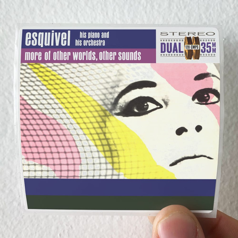 Esquivel More Of Other Worlds Other Sounds Album Cover Sticker