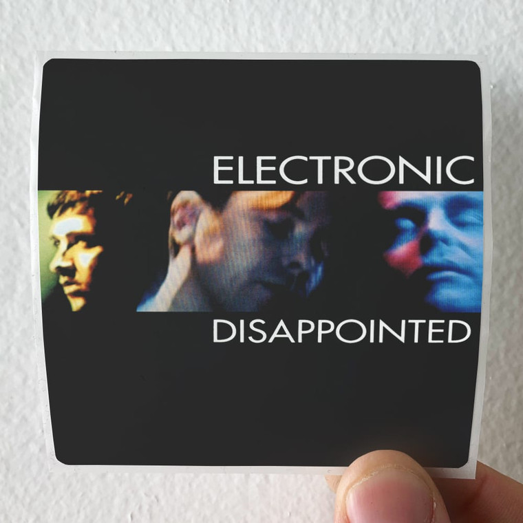 Electronic Disappointed Album Cover Sticker