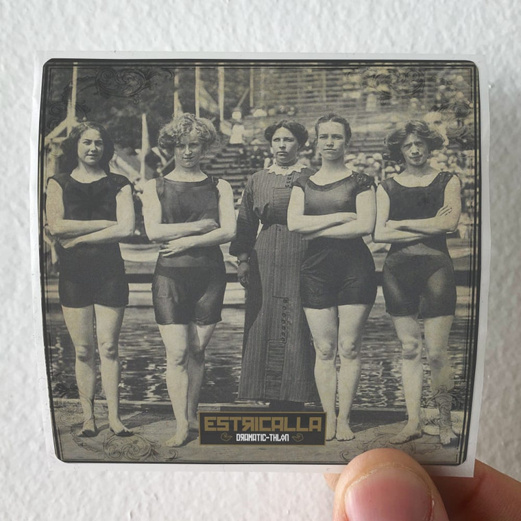 Estricalla Dramatic Thlon Album Cover Sticker