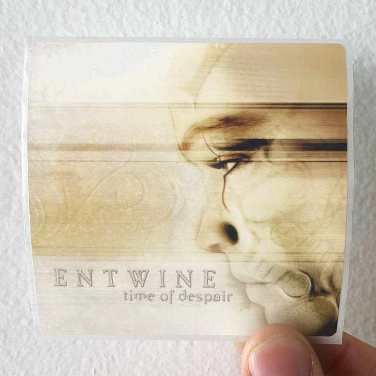 Entwine Time Of Despair Album Cover Sticker