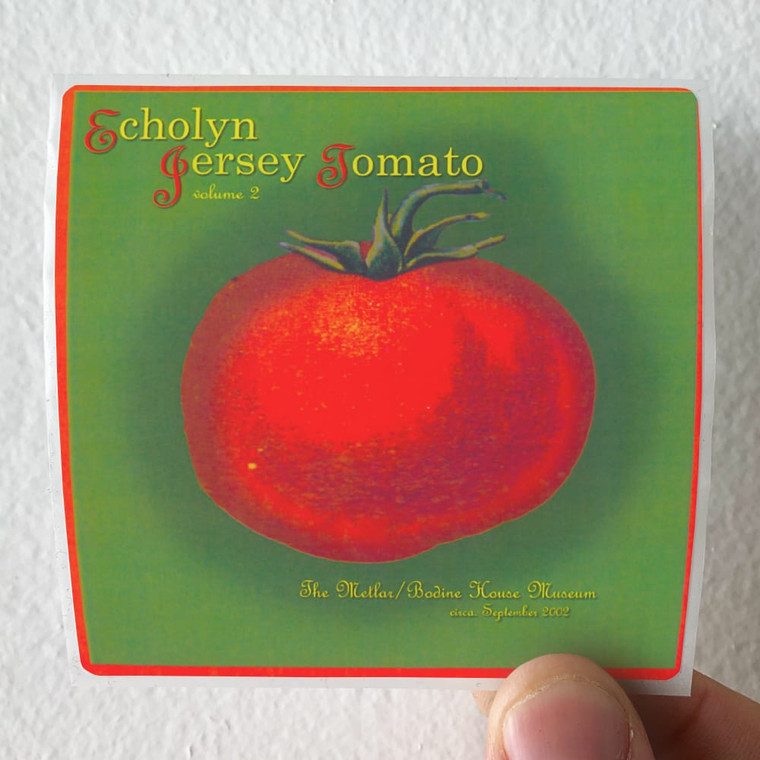Echolyn Jersey Tomato Volume 2 Album Cover Sticker