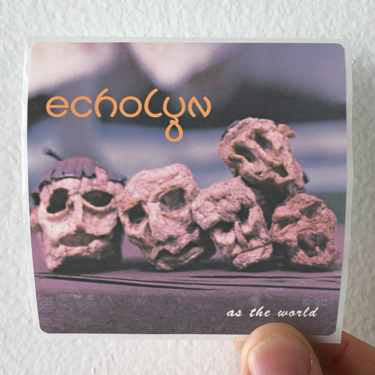 Echolyn As The World Album Cover Sticker