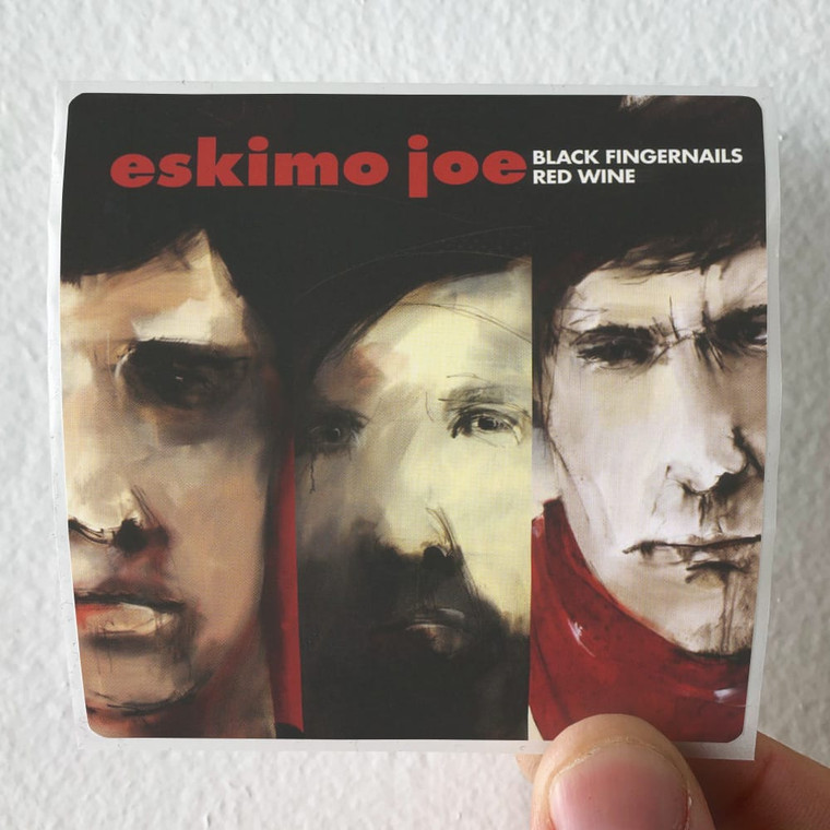 Eskimo Joe Black Fingernails Red Wine Album Cover Sticker