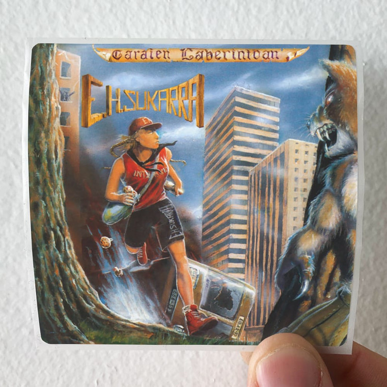 EH Sukarra Garaien Laberintoan Album Cover Sticker