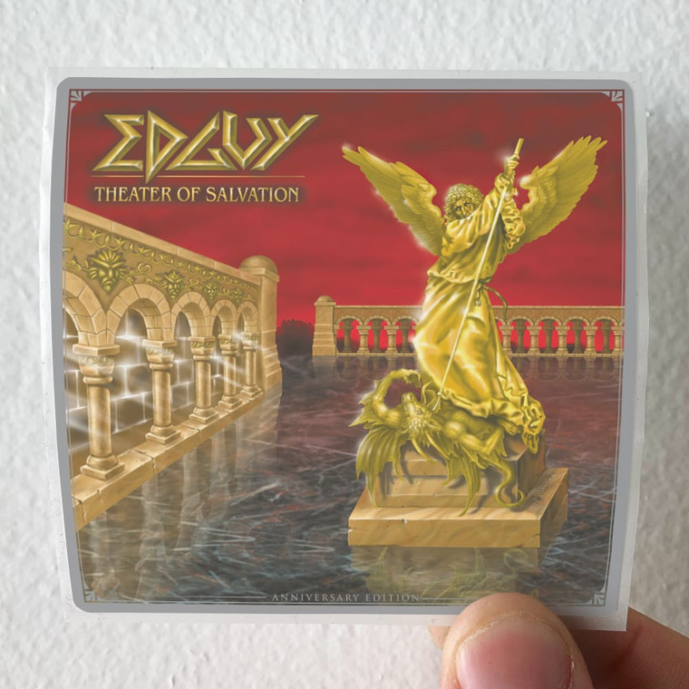 Edguy Theater Of Salvation Album Cover Sticker