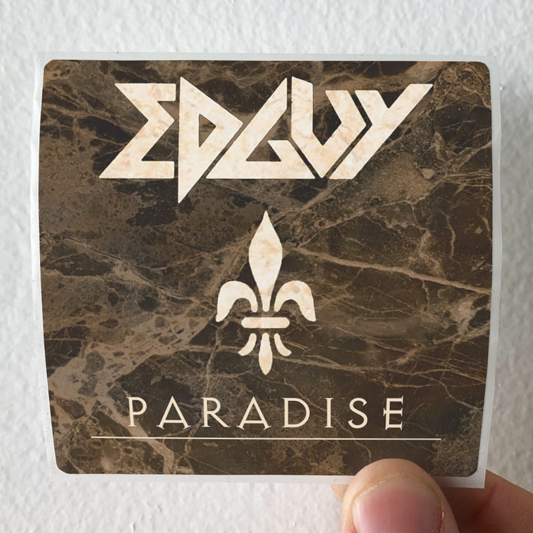 Edguy Paradise Album Cover Sticker