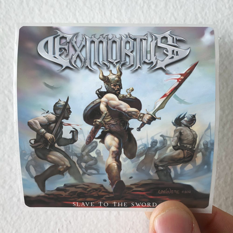 Exmortus Slave To The Sword Album Cover Sticker