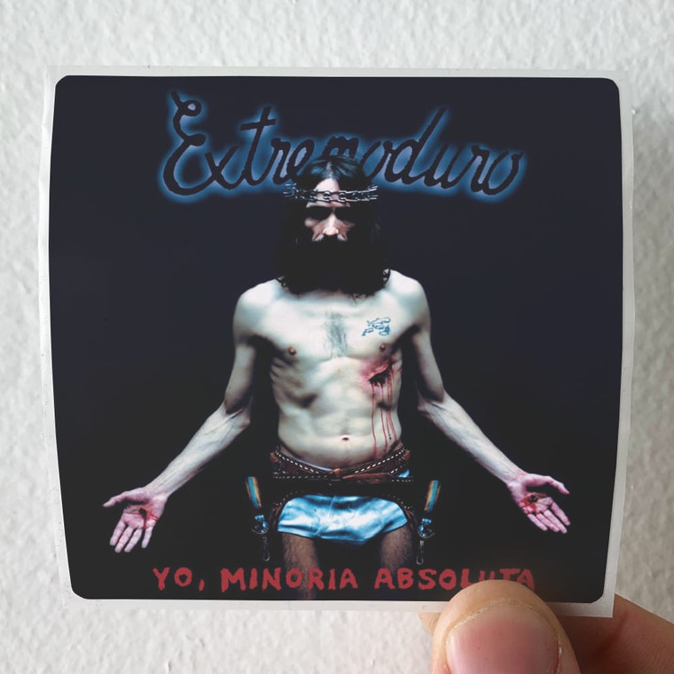 Extremoduro Yo Minora Absoluta Album Cover Sticker