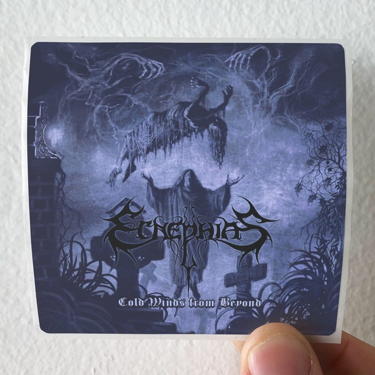 Ecnephias Cold Winds From Beyond Album Cover Sticker
