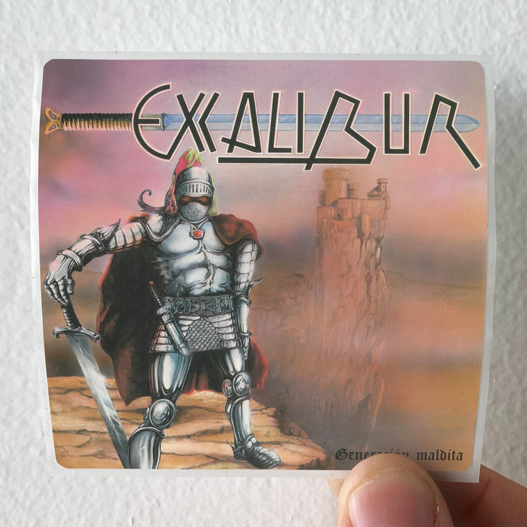 Excalibur Generacin Maldita Album Cover Sticker