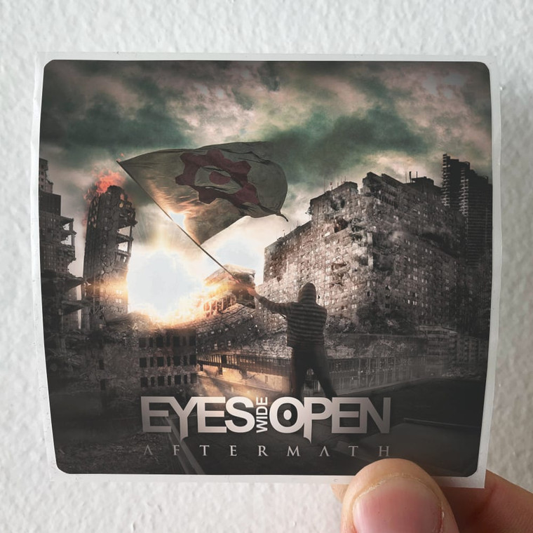 Eyes Wide Open Aftermath Album Cover Sticker