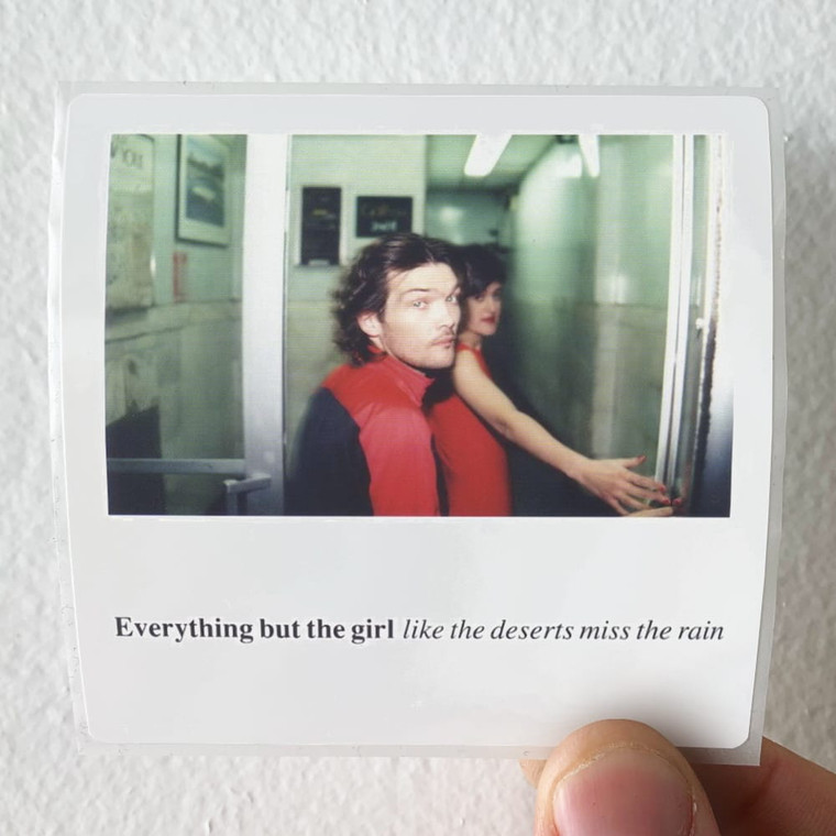 Everything but the Girl Like The Deserts Miss The Rain Album Cover Sticker