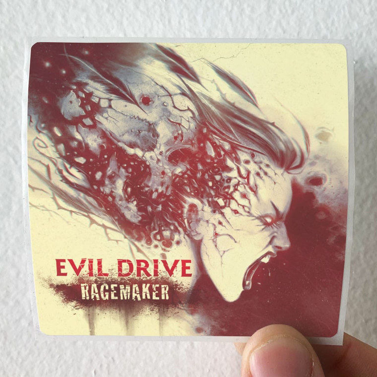 Evil Drive Ragemaker Album Cover Sticker
