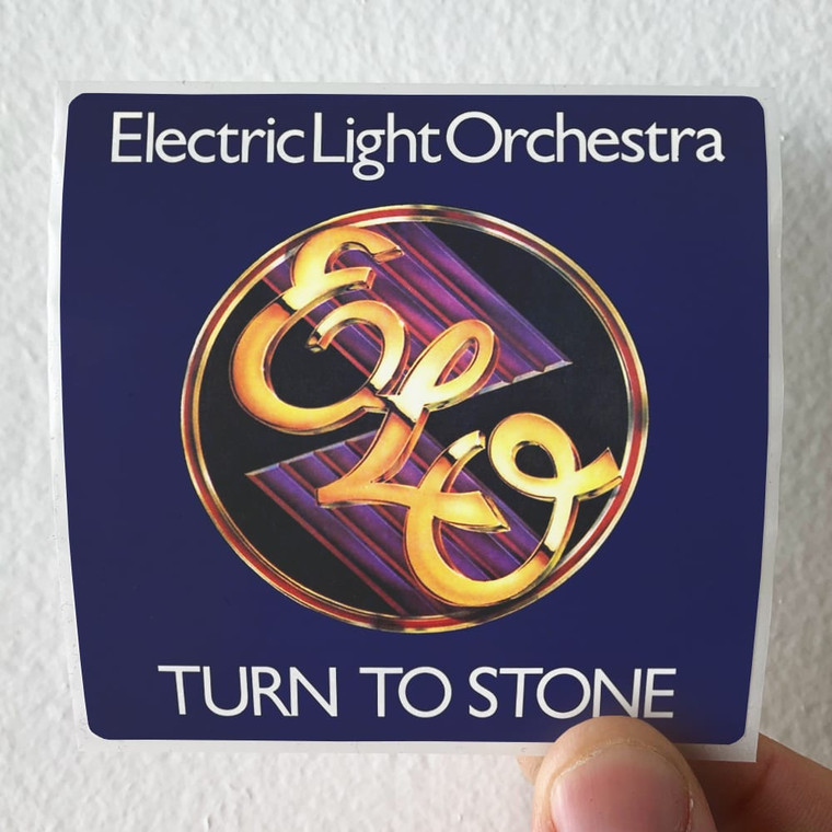 Electric Light Orchestra Turn To Stone Album Cover Sticker