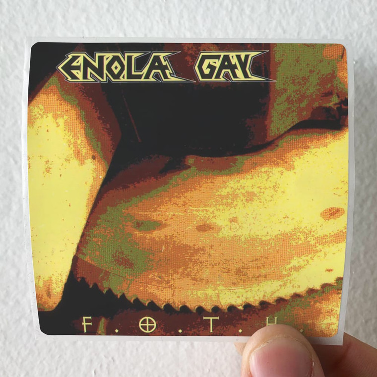 Enola Gay Foth Album Cover Sticker