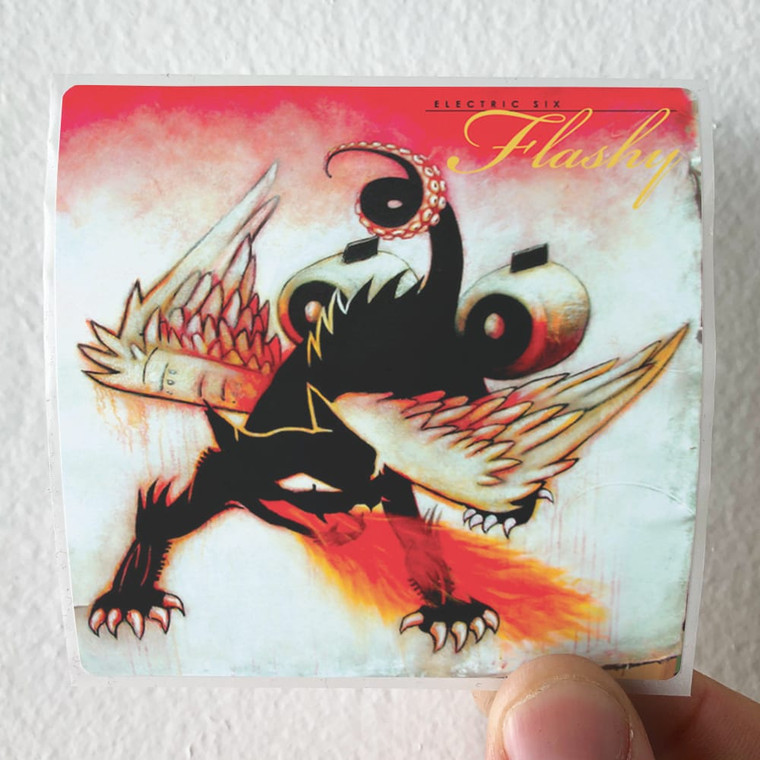 Electric Six Flashy Album Cover Sticker